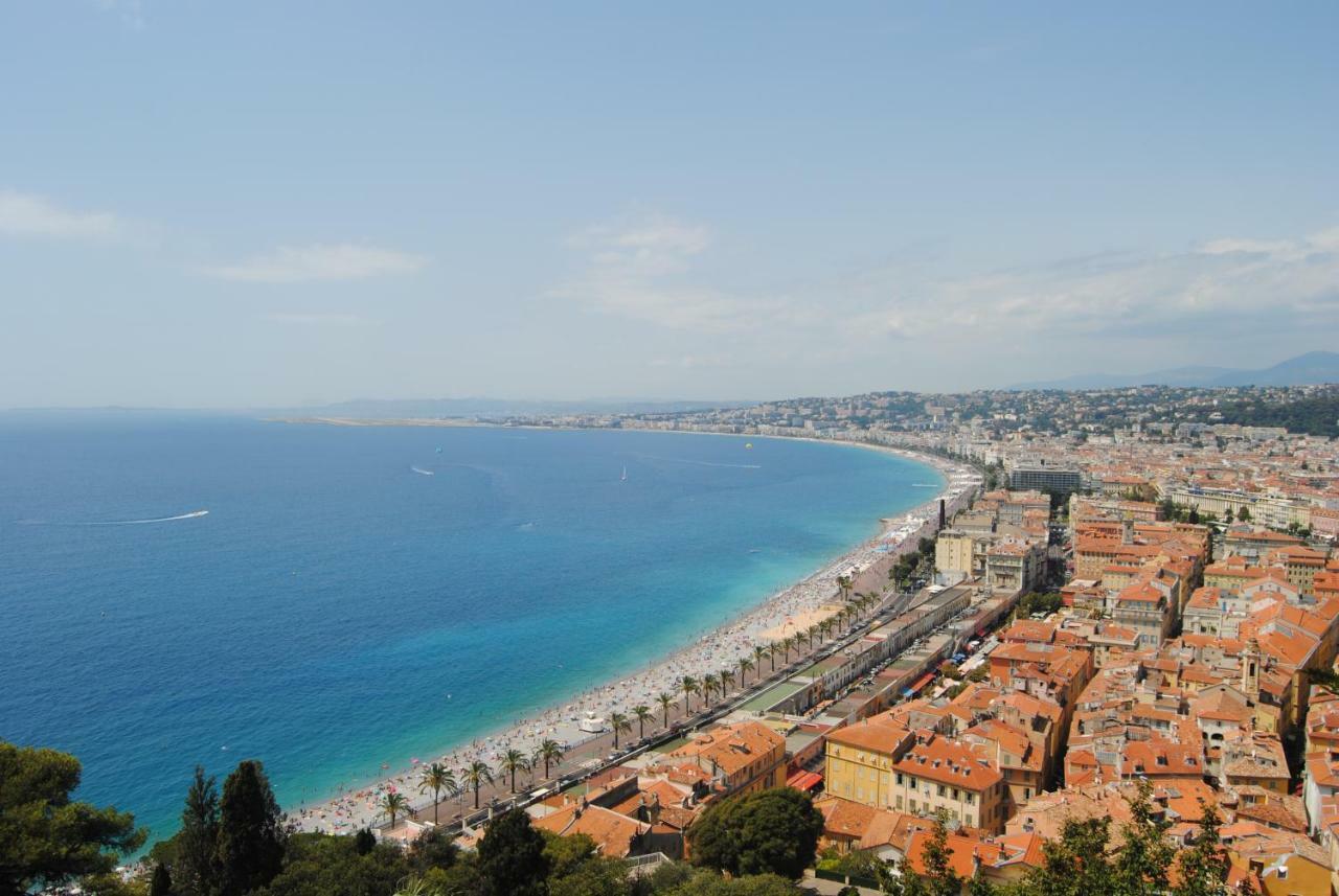 Les Palmiers A 700M De La Mer Nice Dış mekan fotoğraf