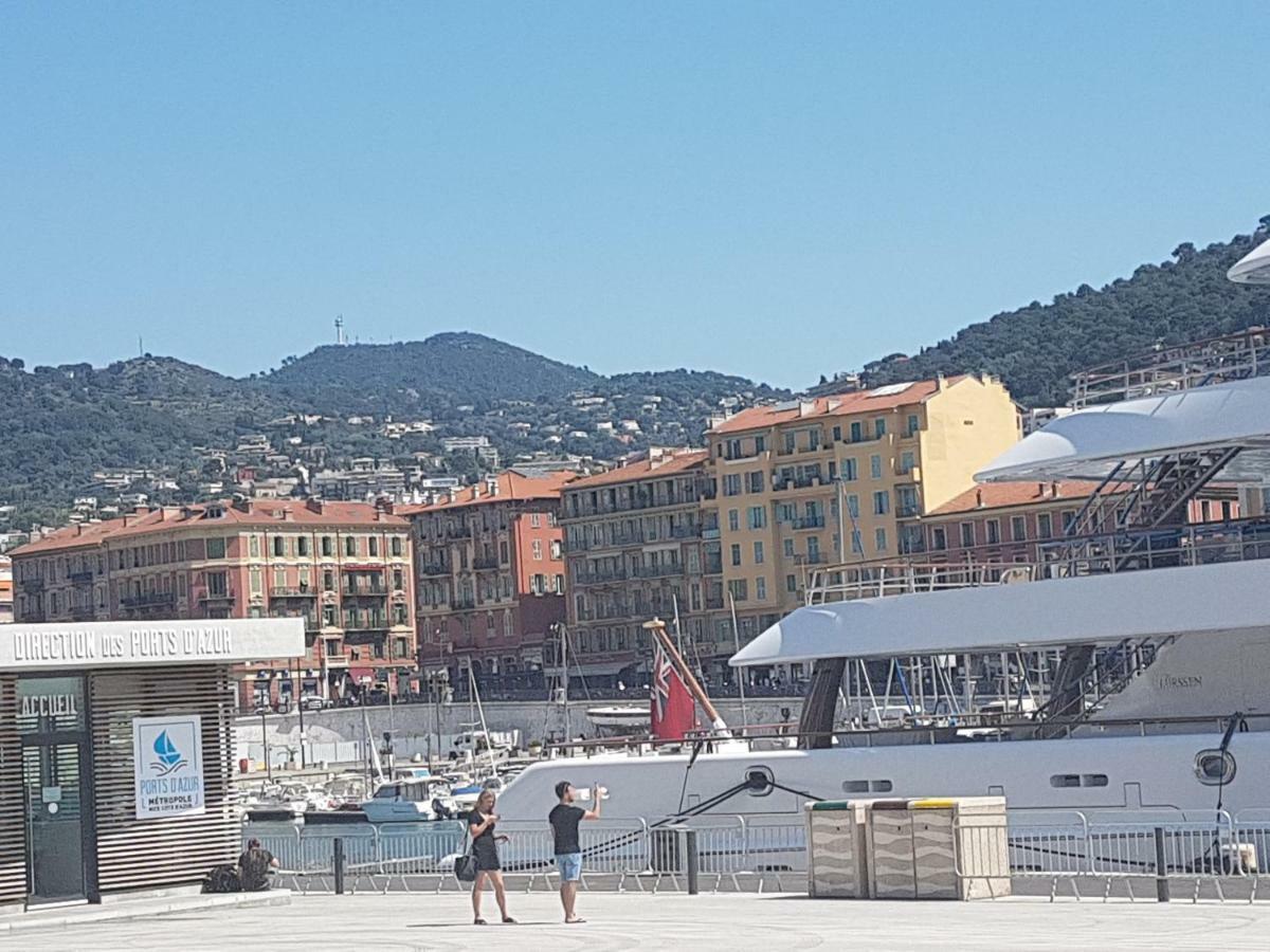 Les Palmiers A 700M De La Mer Nice Dış mekan fotoğraf