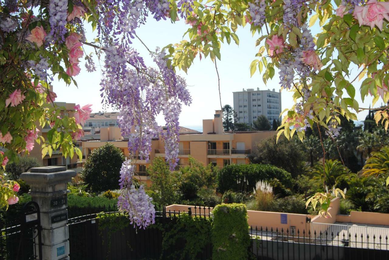 Les Palmiers A 700M De La Mer Nice Dış mekan fotoğraf